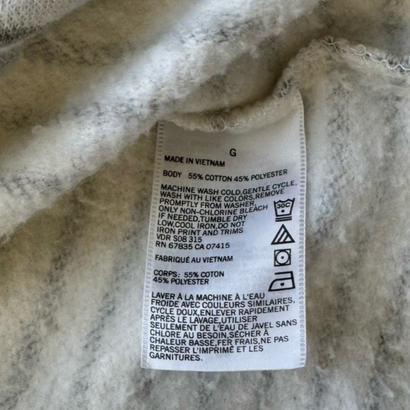 Nautica Men's Quarter Zip Sweater White‎ Gray Striped Size Large - Picture 9 of 9